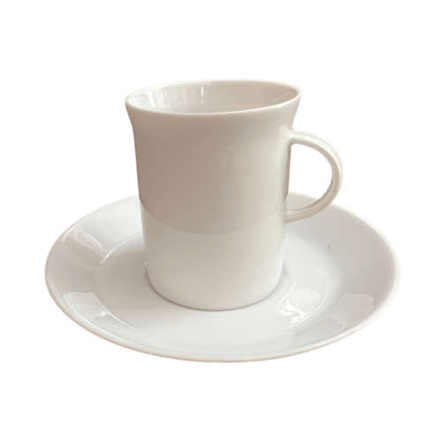 Rosenthal 1950s Hans Theo Baumann studioline Mocha Cups and Saucers (Set of 4)